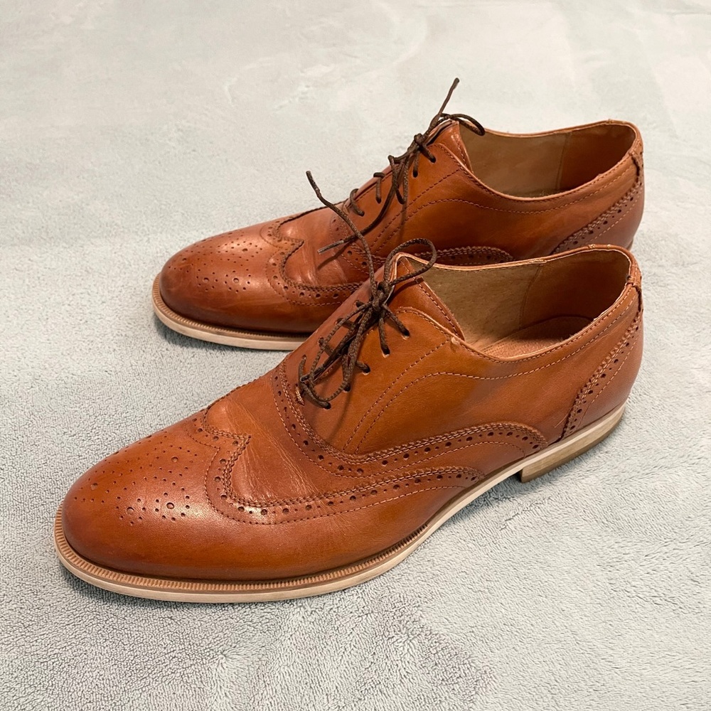 Men’s Steve Madden Tan Oxford Shoe